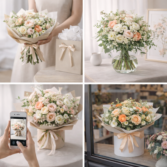 Creative Bouquet Presentation Tutorial